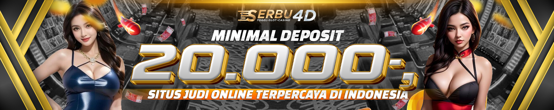 SERBU4D: Situs Slot Gacor Terpercaya Minimal Deposit 20rb